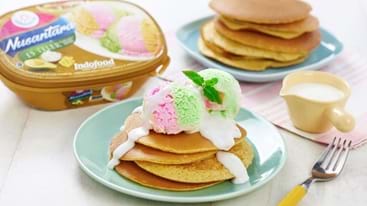 Pancake Toping Es Krim Nangka Nusantara Photo